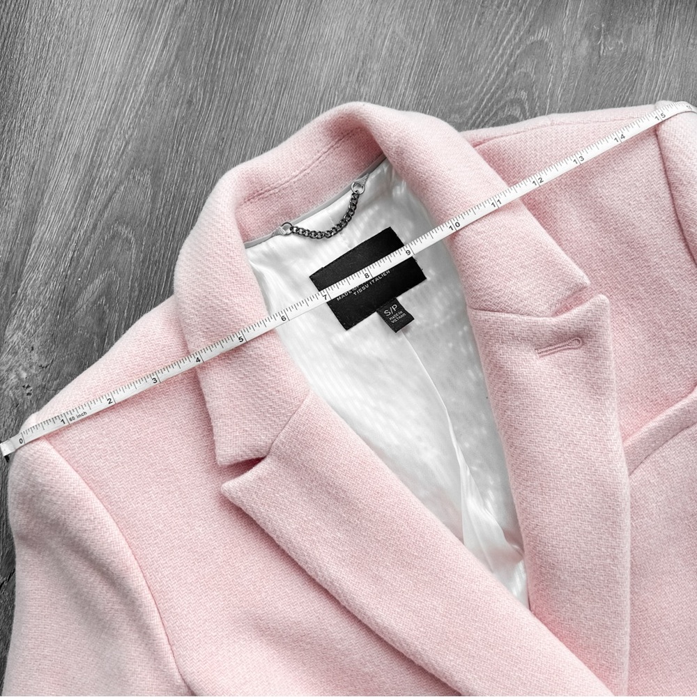 Banana Republic light pink wool coat - Picture 6 of 12